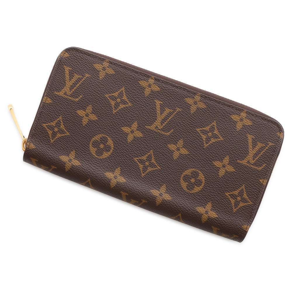 Louis Vuitton Monogram Zippy Wallet Round Zipper Pink